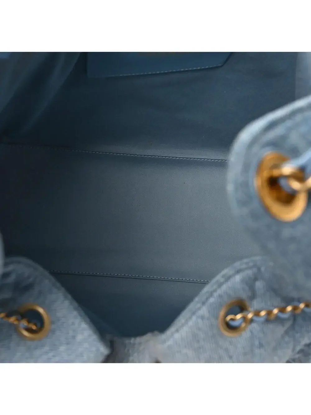 Washed Denim Quilted Medium Chanel 25 #325102C70B